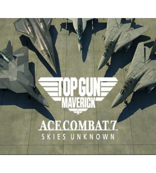 ACE COMBAT 7: SKIES UNKNOWN - TOP GUN: Maverick - Aircraft Set DLC without PS5 PlayStation 5 Key OTHER